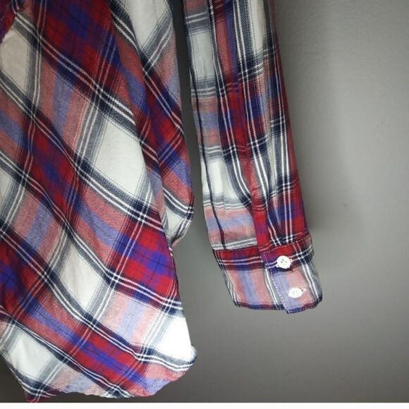 Sam Edelman plaid button down - Picture 7 of 10